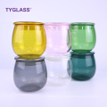 glass round jar smell proof glass jar 500ml Morden Luxury glass stash jar